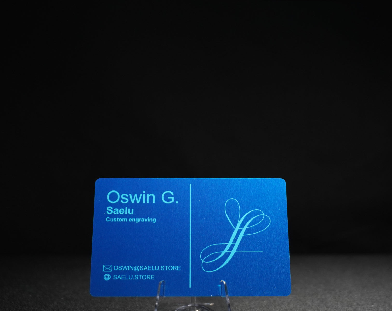 Aluminum Business Card