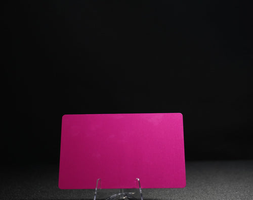 Aluminum Business Card